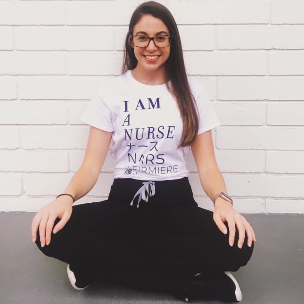 FIGS “I am a nurse” shirt